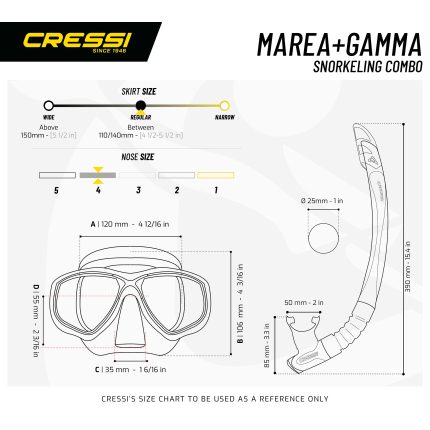 Marea + Mexico Pro Snorkel Combo