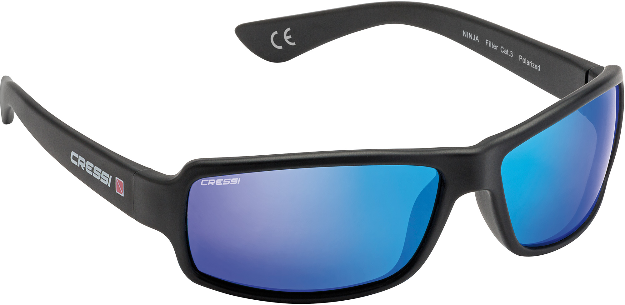 Ninja (blue mirrored lens)