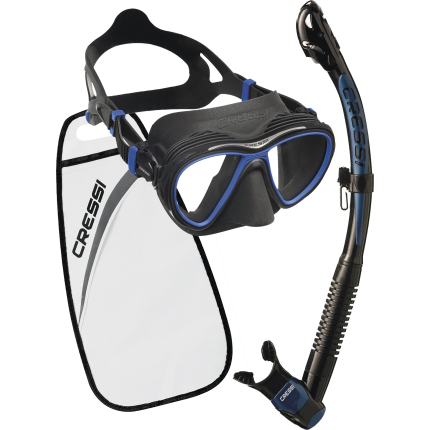 Quantum + Itaca Ultra Dry Snorkel Combo