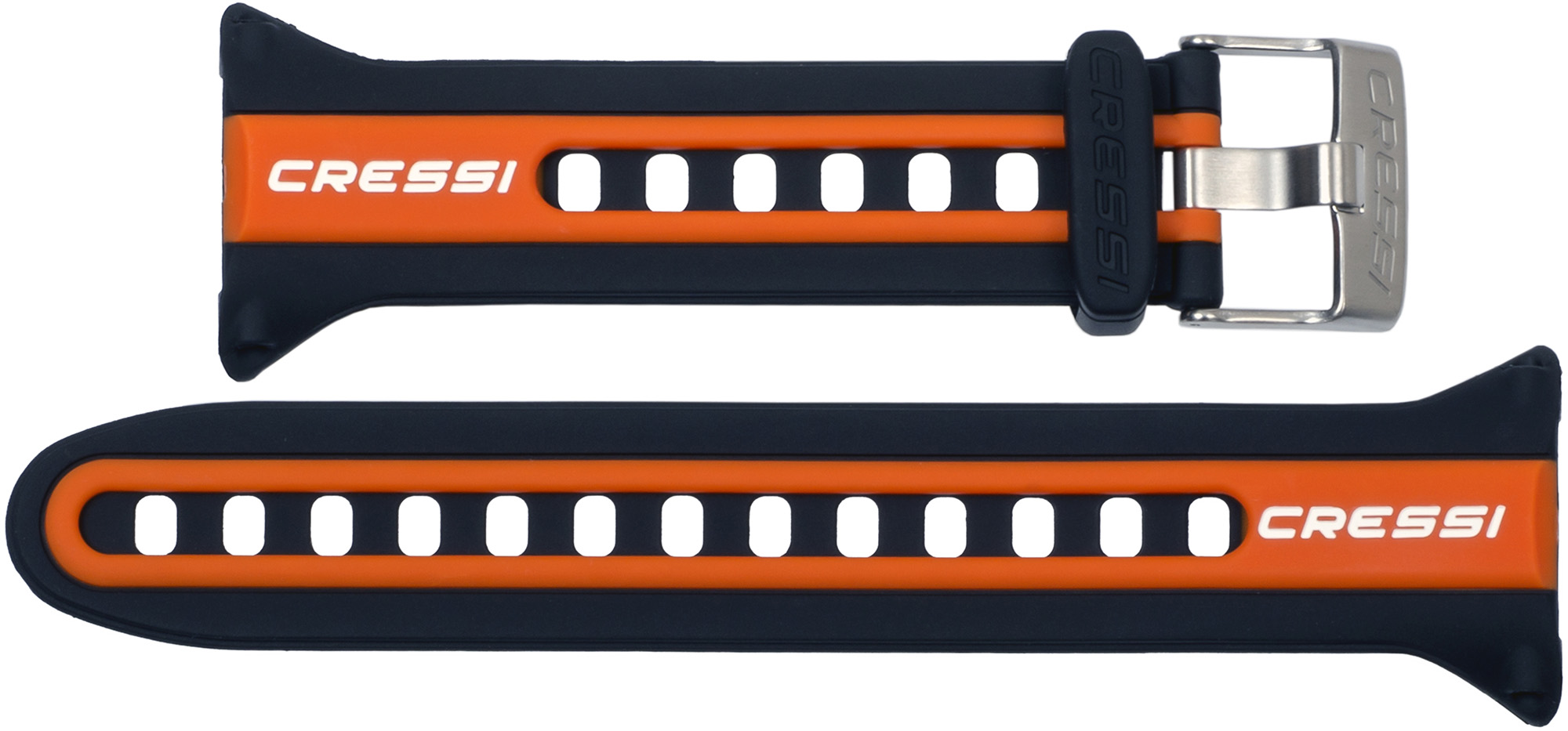 Watchband for Neon (black/orange)