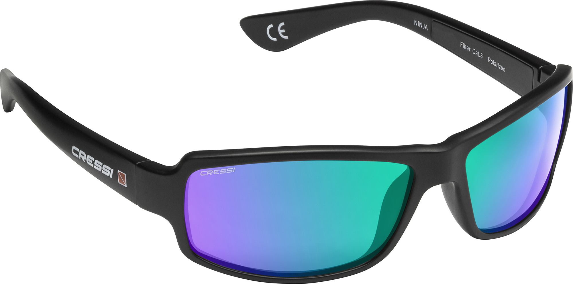 Ninja (green mirrored lens)