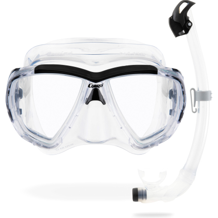 Big Eyes + Seal Dry Snorkel Combo