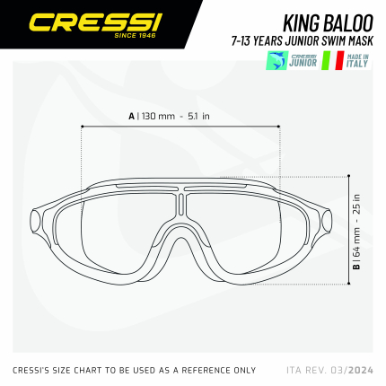 King Baloo Swim Goggles