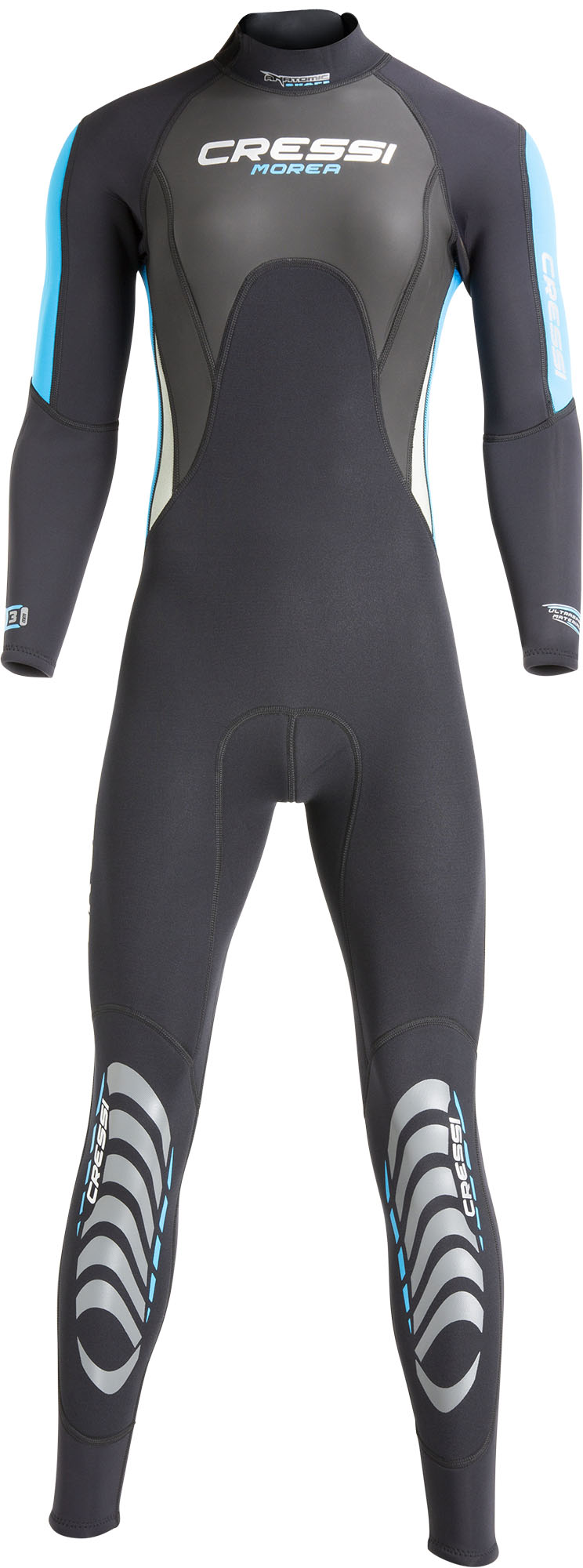 Morea 3mm Lady (black/aquamarine)