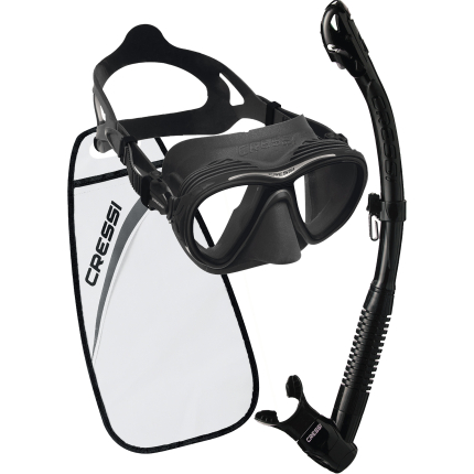 Quantum + Itaca Ultra Dry Snorkel Combo