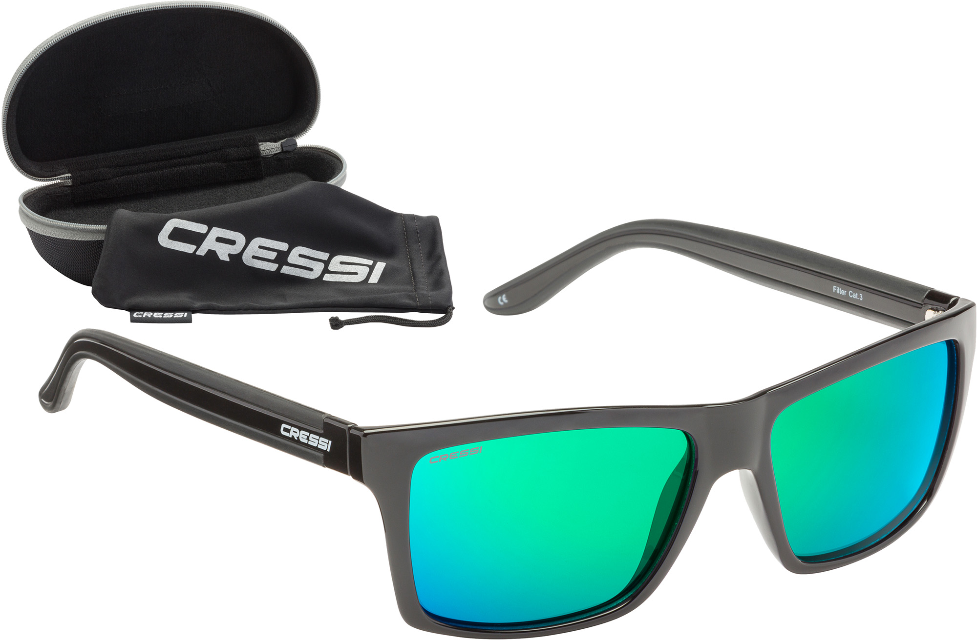 Rio (black/green lens)