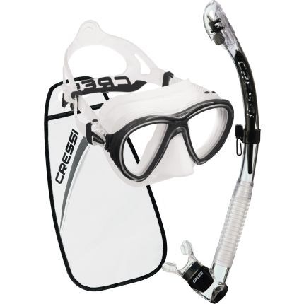 Quantum + Itaca Ultra Dry Snorkel Combo