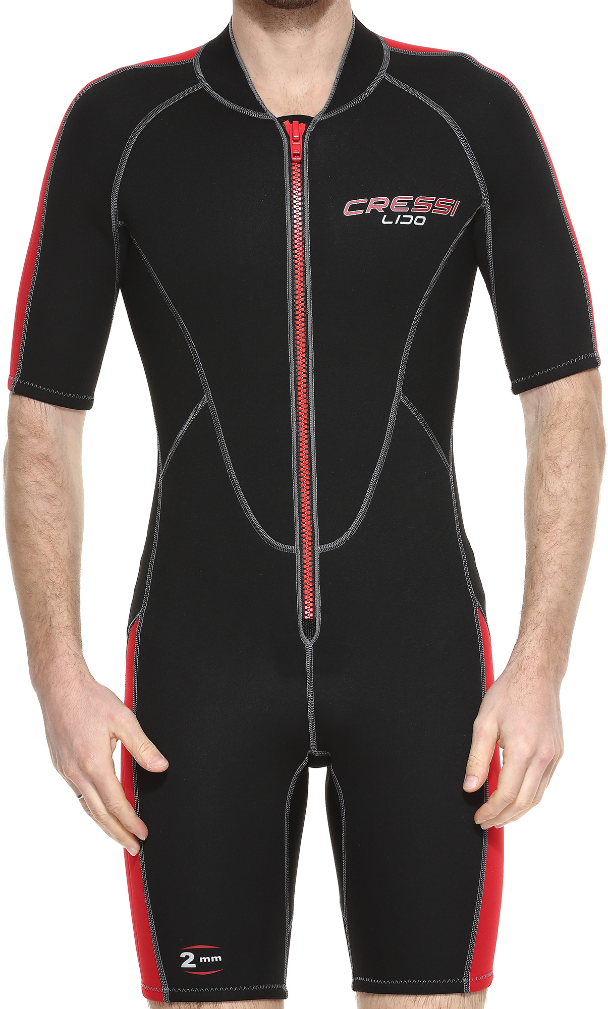 Lido 2mm Man (black/red)