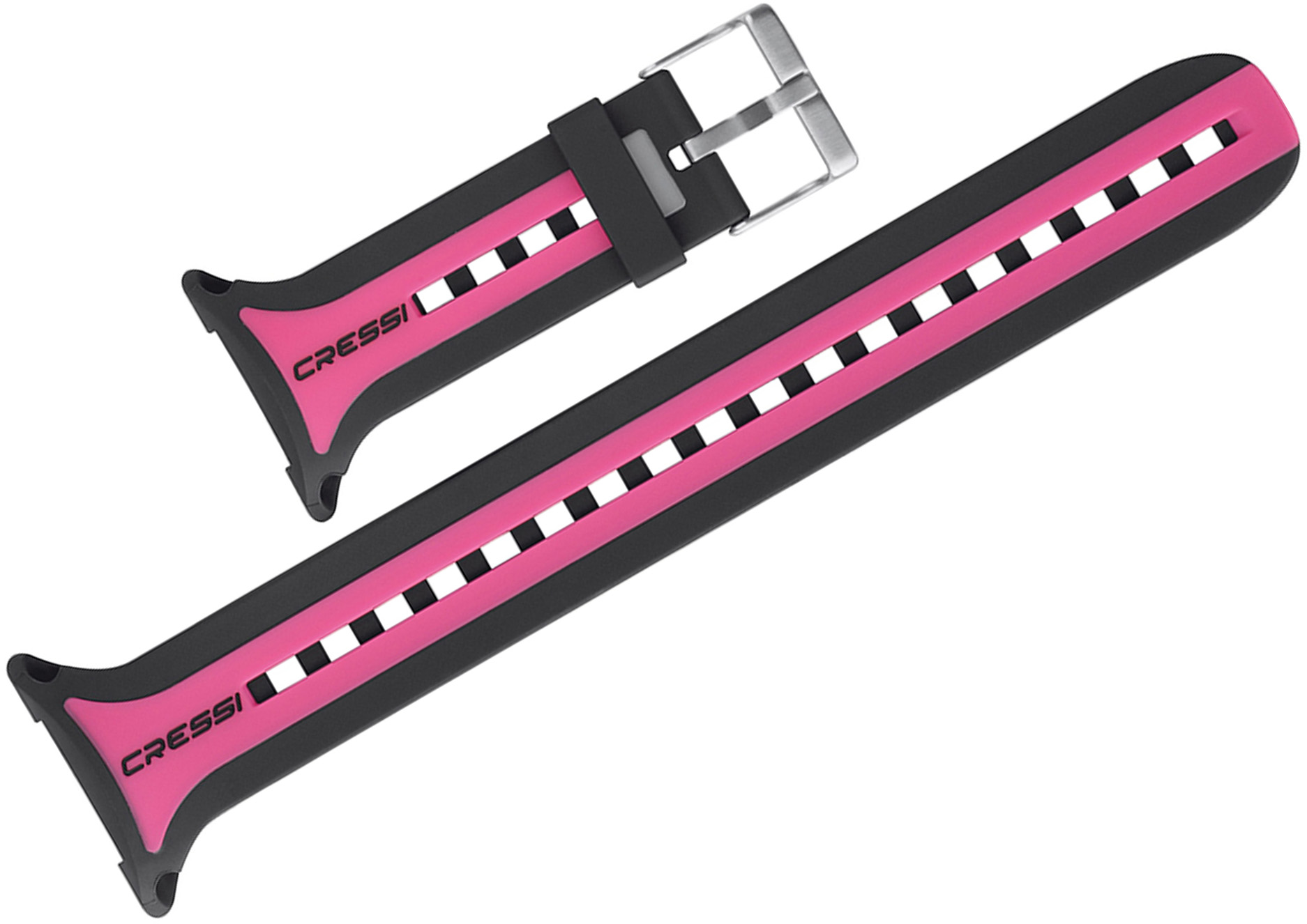 Watchband for Leonardo (black/pink)