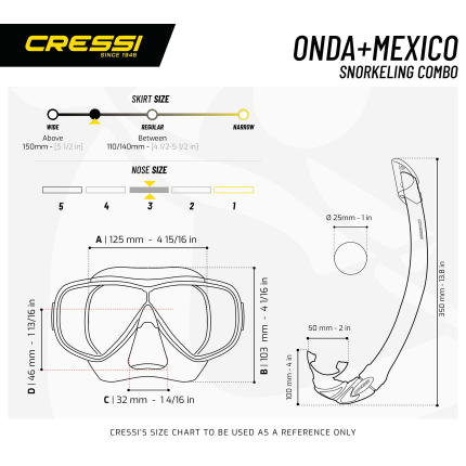 Onda + Mexico Snorkel Combo